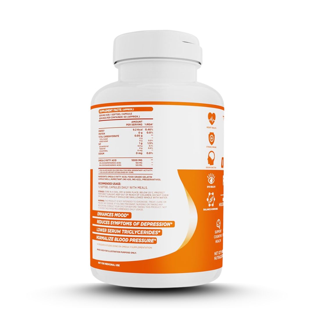 Trueforma Omega 3 Fish Oil 60 Softgel