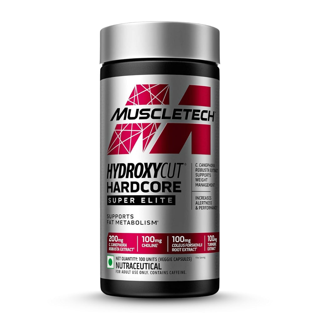 MuscleTech, Hydroxycut Hardcore Pack of 100 Capsules