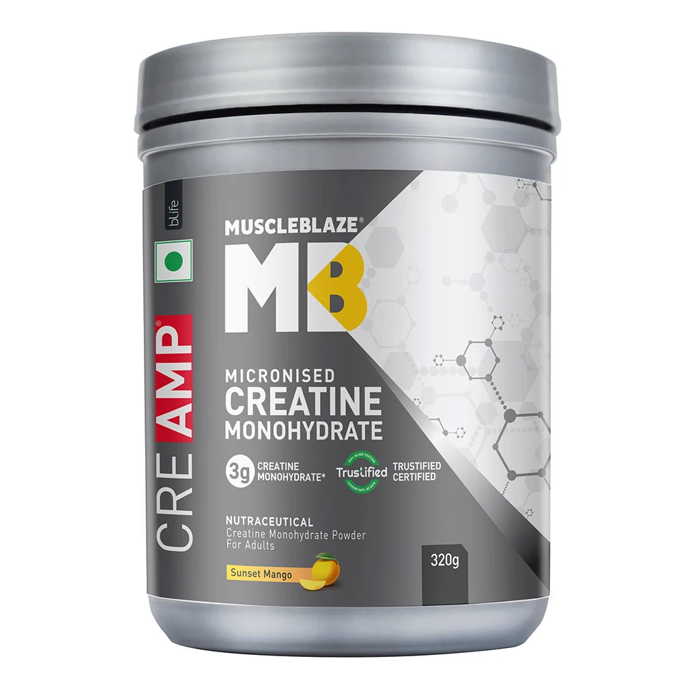 MuscleBlaze Creatine Monohydrate CreAMP