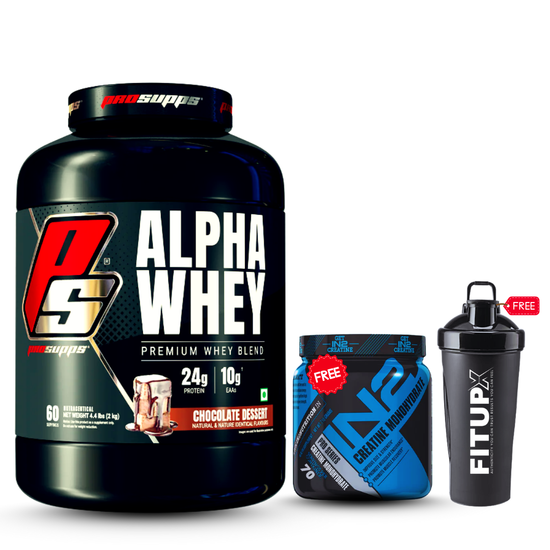 Pro Supps Alpha Whey 2kg Combo Stack