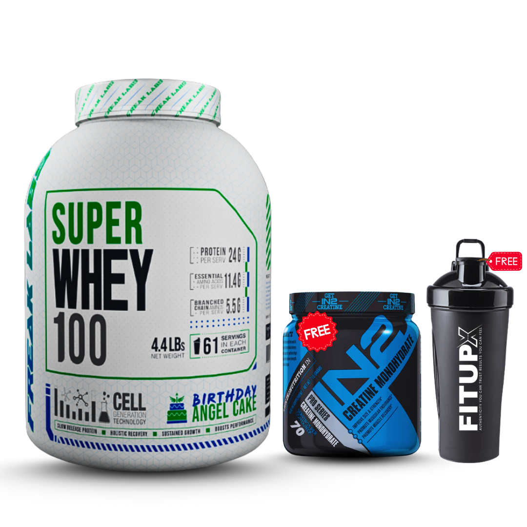 Freak Labs Super Whey 4lbs Expert Combo Stack