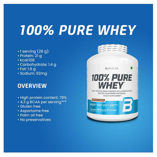 BiotechUSA 100% Pure Whey