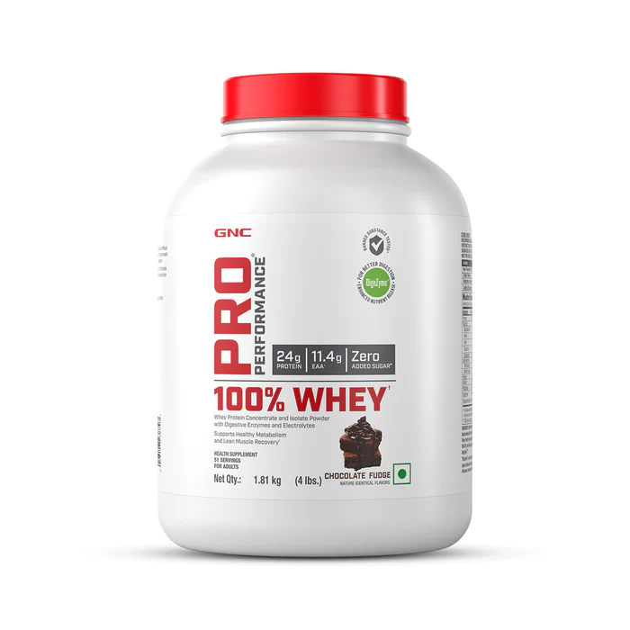GNC 100% Whey Protein 4lbs