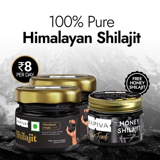 Kapiva Himalayan Shilajit | Pure Himalayan Energy & Stamina Support