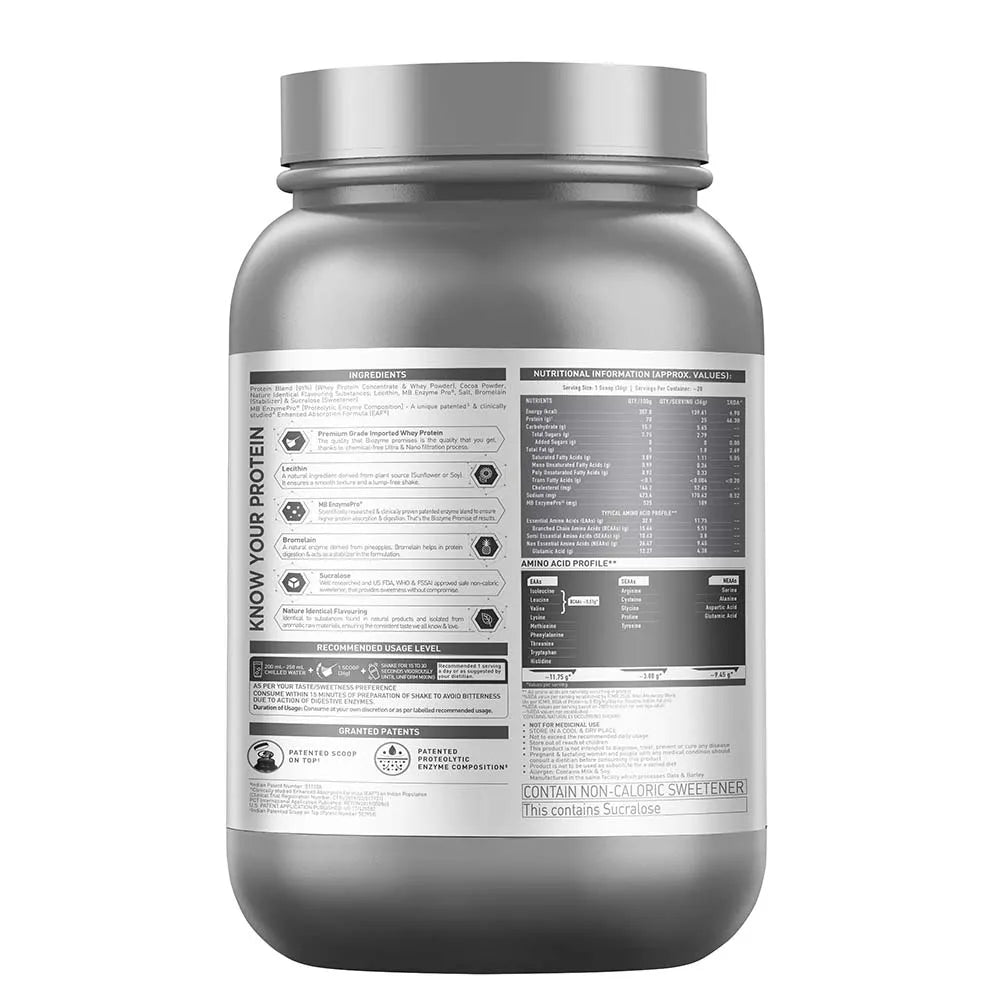 Muscle Blaze Biozyme Performance Whey Rich Chocolate