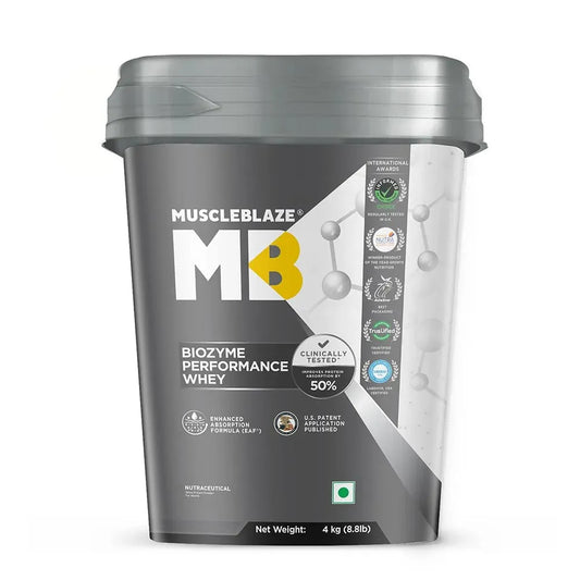 Muscle Blaze Biozyme Performance Whey Blue Tokai Coffee