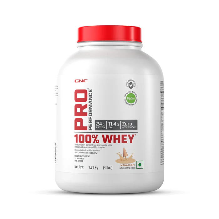 GNC 100% Whey Protein 4lbs