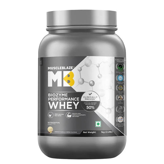 Muscle Blaze Biozyme Performance Whey Blue Tokai Coffee
