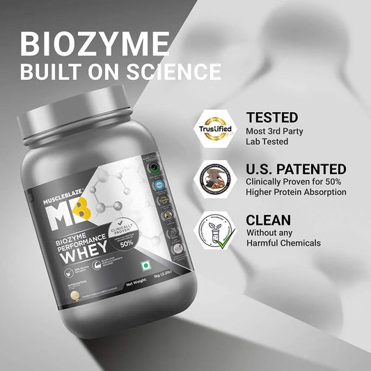 Muscle Blaze Biozyme Performance Whey French Vanilla Creme