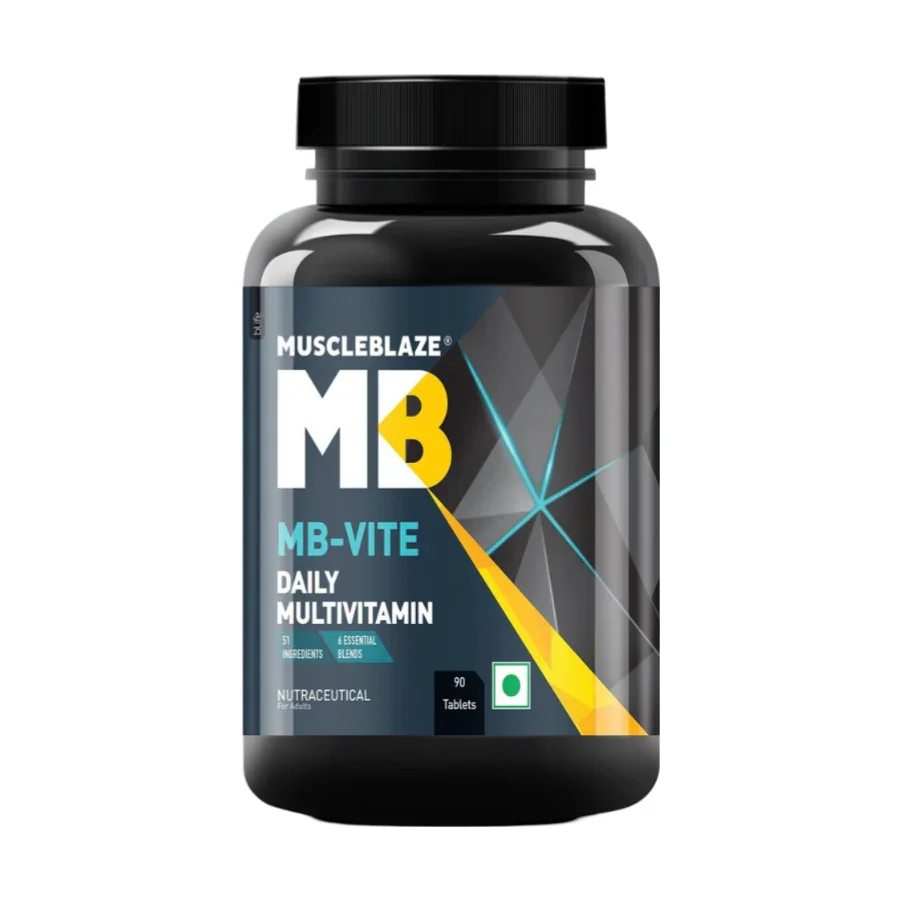 Muscle Blaze MB-VITE Daily Multivitamin | Energy, Immunity & Recovery Support