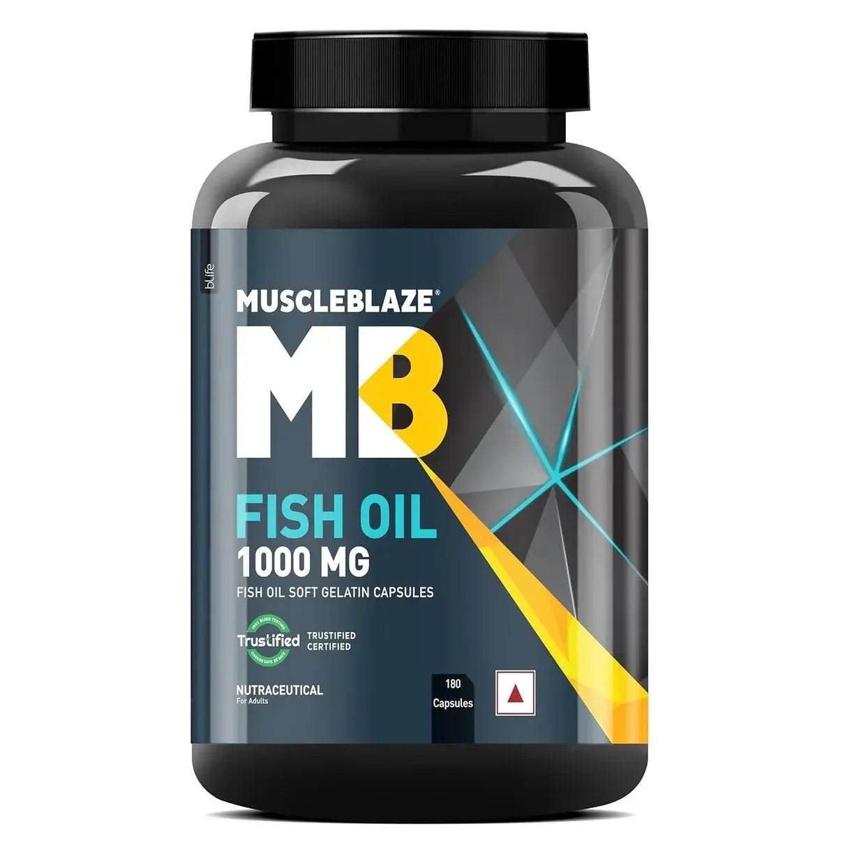 Muscle Blaze Omega 3 Fish Oil | EPA & DHA Wellness Support