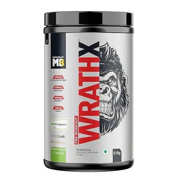 Muscle Blaze Preworkout Wrathx