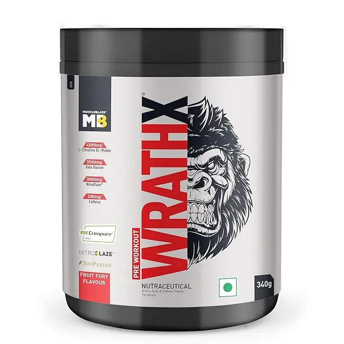 Muscle Blaze Preworkout Wrathx