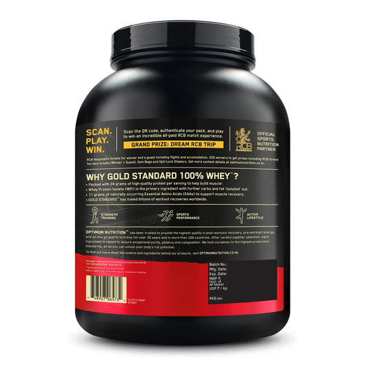Optimum Nutrition Gold Standard 100% Whey Protein Powder - Double-Rich-chocolate