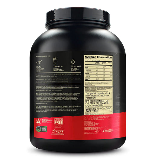 Optimum Nutrition Gold Standard 100% Whey Protein Powder - Double-Rich-chocolate