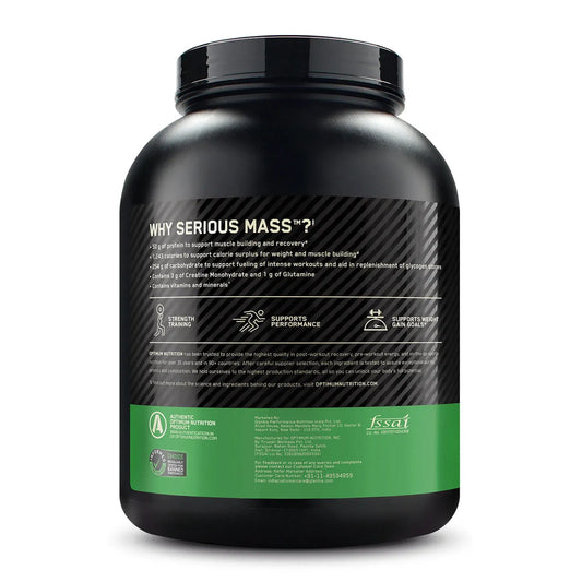 Optimum Nutrition Serious Mass Weight Gainer – Chocolate Flavour