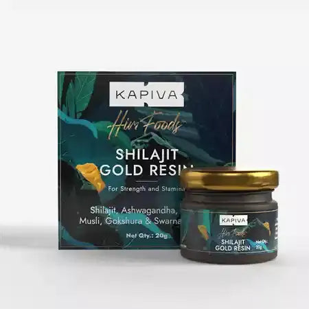Kapiva Shilajit Gold Resin | Premium Ayurvedic Stamina & Energy Support