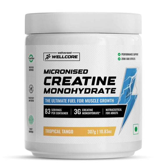 Wellcore Micronised Creatine Monohydrate - Tropical Tango