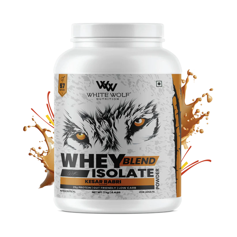 White Wolf Whey Blend with Isolate 25 g Protein