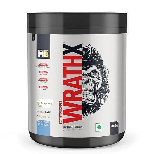 Muscle Blaze Preworkout Wrathx