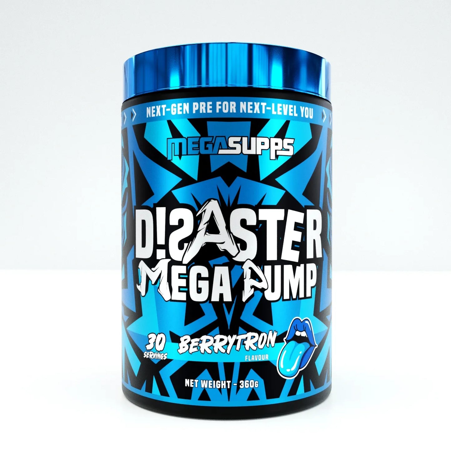 Disaster Mega Pump Pre Workout | Energy, Focus & Muscle Pump Support