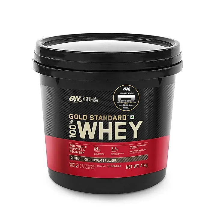 Optimum Nutrition Gold Standard 100% Whey Protein Powder - Double-Rich-chocolate