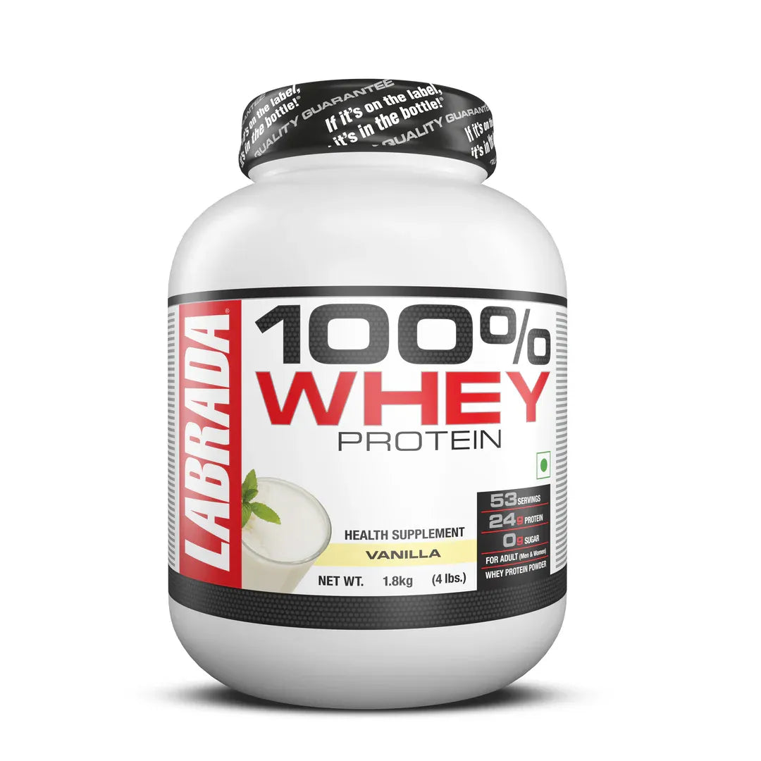 Labrada 100% Whey Protein | Premium Muscle Recovery & Strength Support