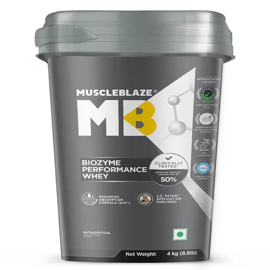 Muscle Blaze Biozyme Performance Whey Blue Tokai Coffee