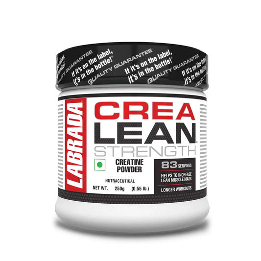 Labrada Crealean Strength Creatine Powder | Premium Creatine Monohydrate