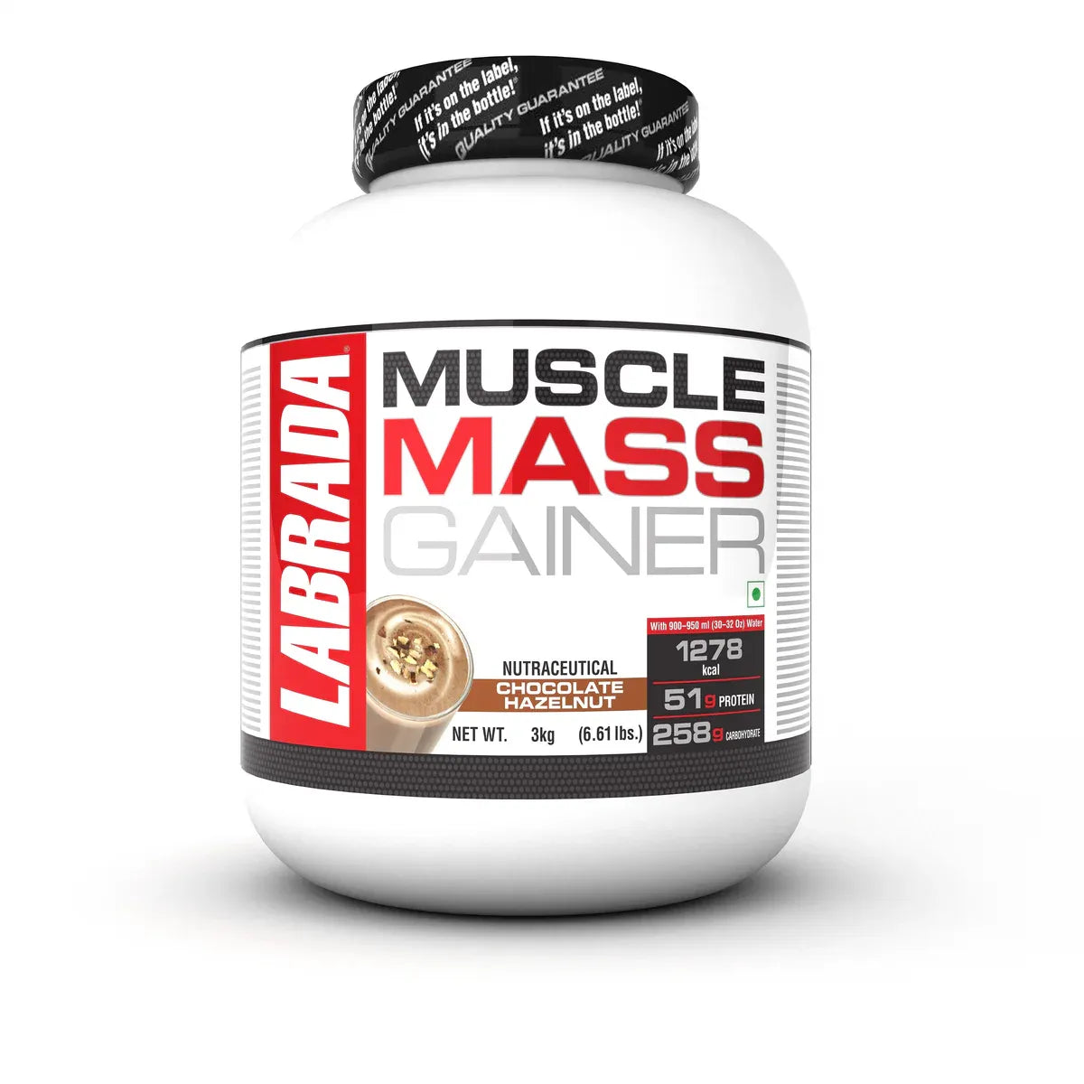 Labrada Muscle Mass Gainer | High-Calorie Muscle & Weight Gain Supplement