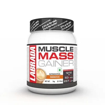 Labrada Muscle Mass Gainer | High-Calorie Muscle & Weight Gain Supplement
