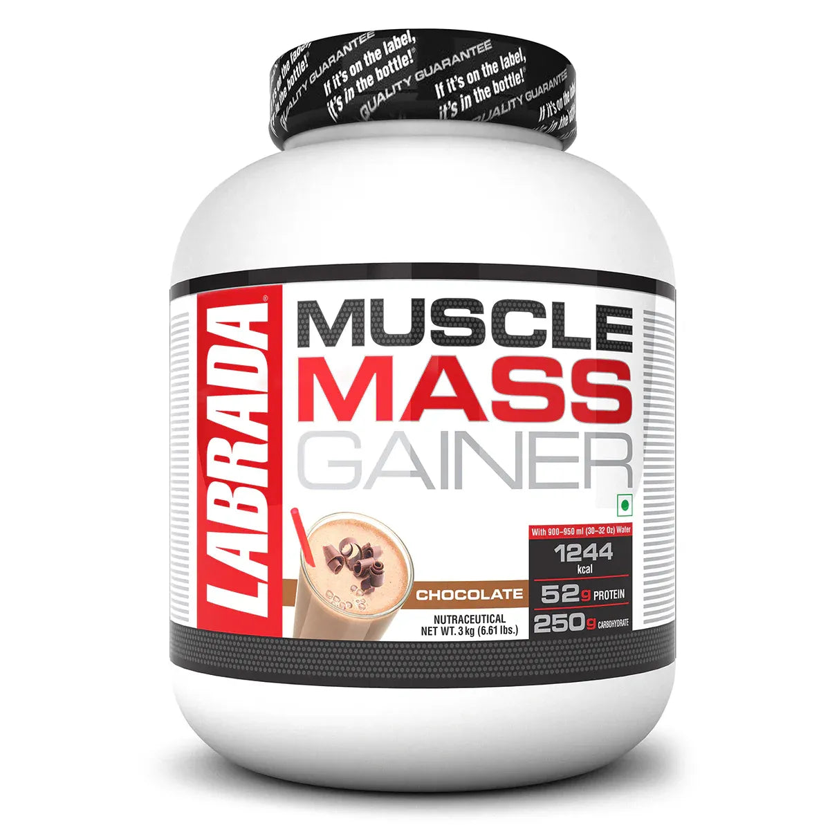 Labrada Muscle Mass Gainer | High-Calorie Muscle & Weight Gain Supplement