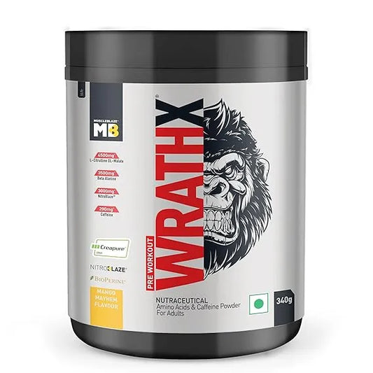 Muscle Blaze Preworkout Wrathx