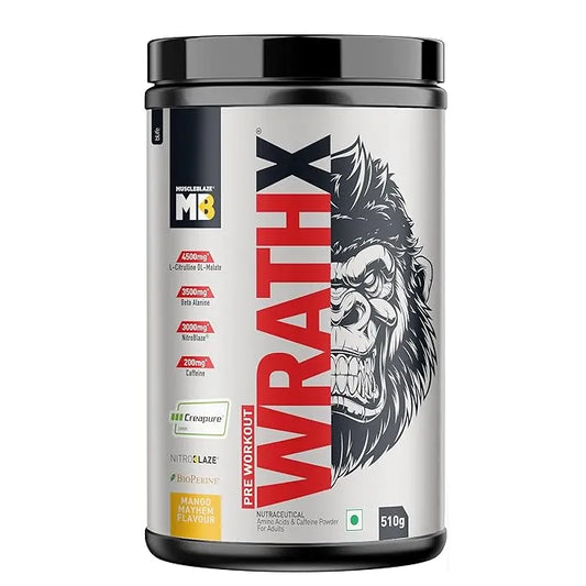 Muscle Blaze Preworkout Wrathx