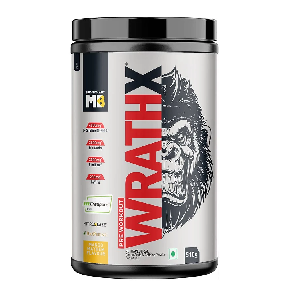 Muscleblaze Wrathx Pre-Workout
